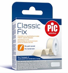 CEROTTO IN ROCCHETTO CLASSIC FIX WHITE 2,5X500 CM FUSTELLA - latuafarmacia.org