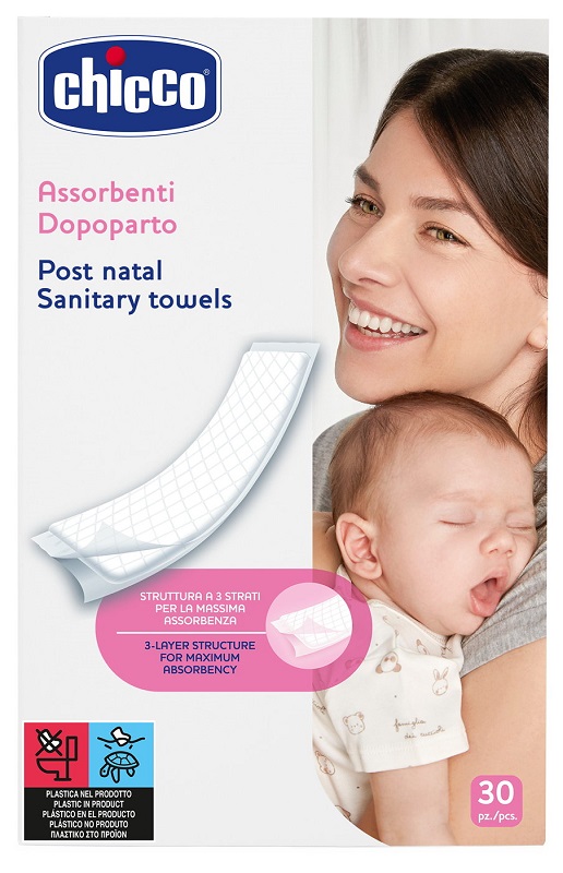 CHICCO ASSORBENTI PROTECTION POSTPARTO 30 PEZZI - latuafarmacia.org