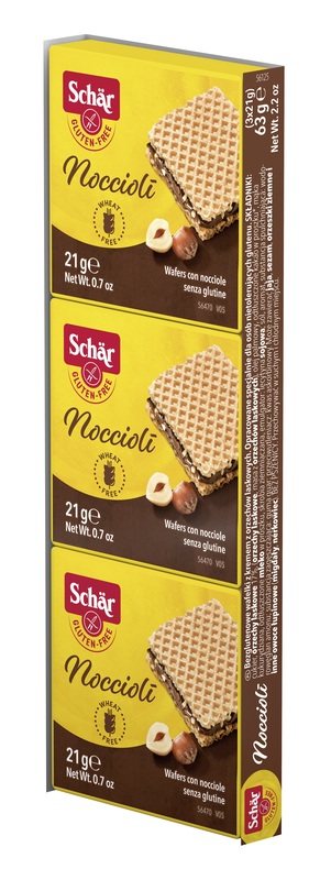 SCHAR NOCCIOLI' WAFERS CON NOCCIOLE 3 PEZZI DA 21 G - latuafarmacia.org