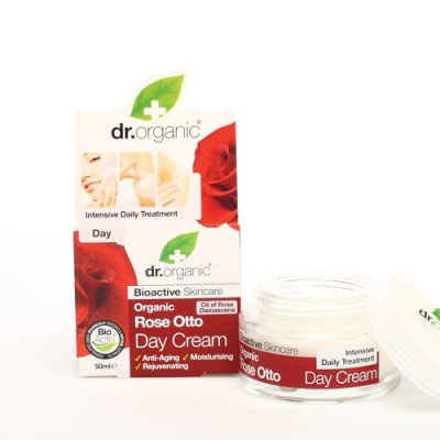 DR ORGANIC ROSE OTTO ROSA DAY CREAM CREMA VISO GIORNO 50 ML - latuafarmacia.org