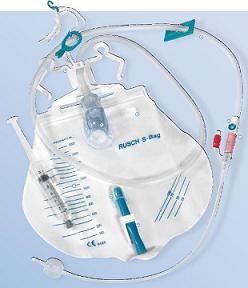 CATETERE IN SILICONE SCANALATO PROFILCATH PRECONNESSO CH14 LUNGHEZZA 40CM + SACCA DI DRENAGGIO DA 2000ML GRADUATA CON TUBO DI SCARICO ELASTICO E CHIUSURA A MORSETTO - latuafarmacia.org