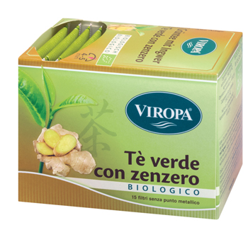 VIROPA TE' VERDE&ZENZERO BIO 15 FILTRI - latuafarmacia.org