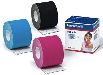 BENDA ADESIVA LEUKOTAPE K PER TAPING FISIOTERAPICO LARGHEZZA 5 CM LUNGHEZZA 5 M COLORE AZZURRO IN ROTOLO - latuafarmacia.org