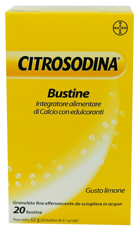 CITROSODINA 20 BUSTINE GRANULATO EFFERVESCENTE - latuafarmacia.org
