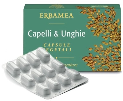 CAPELLI & UNGHIE 24 CAPSULE VEGETALI - latuafarmacia.org
