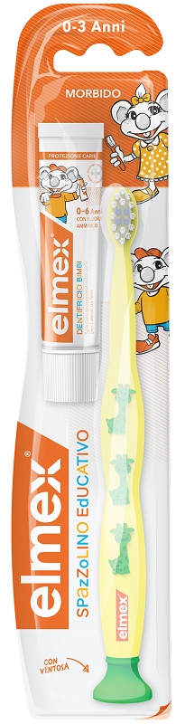 ELMEX SPAZZOLINO BIMBI EDUCATIVO NEW 0-3 ANNI - latuafarmacia.org