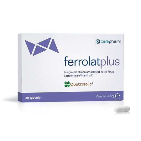 FERROLAT PLUS 20 CAPSULE - latuafarmacia.org