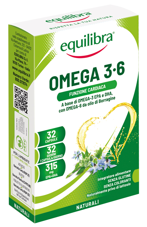 OMEGA 3-6 32 CAPSULE - latuafarmacia.org