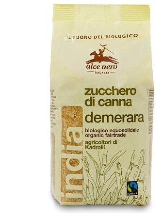 ZUCCHERO DI CANNA DEMERARA BIO INDIA FAIRTRADE 500 G - latuafarmacia.org