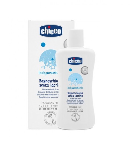 CHICCO COSMETICI BABY MOMENTS BAGNOSCHIUMA 200 ML - latuafarmacia.org