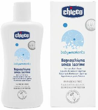 CHICCO COSMETICI BABY MOMENTS BAGNOSCHIUMA 500 ML - latuafarmacia.org