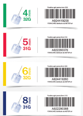 AGO PER PENNA DA INSULINA FORA FINE GAUGE 31 5 MM 100 PEZZI - latuafarmacia.org