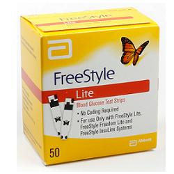 STRISCE MISURAZIONE GLICEMIA FREESTYLE LITE 50 PEZZI - latuafarmacia.org