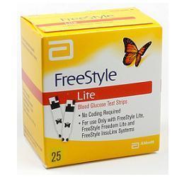 STRISCE MISURAZIONE GLICEMIA FREESTYLE LITE 25 PEZZI - latuafarmacia.org
