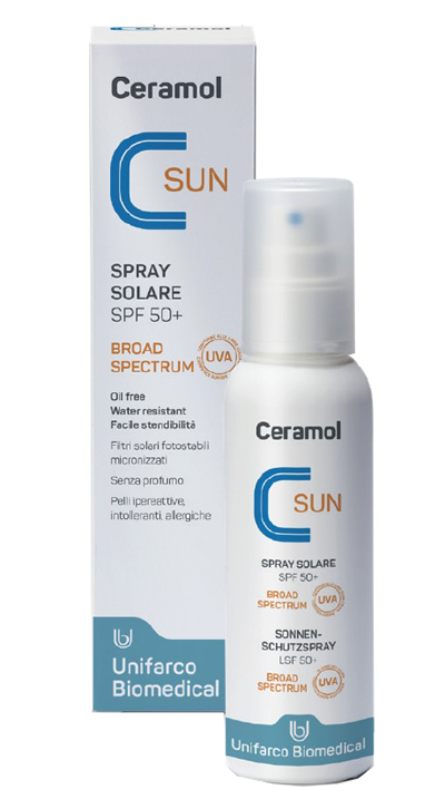 CERAMOL SUN SPRAY SPF 50+ 125 ML - latuafarmacia.org
