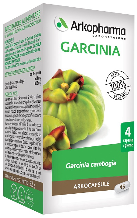 ARKO CAPSULE GARCINIA CAMB 45 CAPSULE - latuafarmacia.org