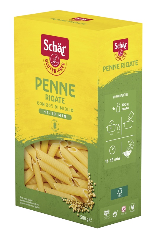 SCHAR PENNE RIGATE 500 G - latuafarmacia.org