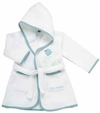 CHICCO ACCAPPATOIO PIQ AZZURRO UCCELLO 12 MESI+ - latuafarmacia.org