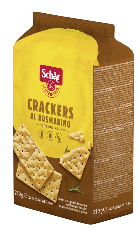 SCHAR CRACKERS AL ROSMARINO 6 CONFEZIONI DA 35 G - latuafarmacia.org