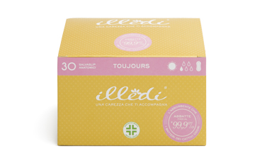 ILLEDI TOUJOURS SALVASLIP ANATOMICI COTONE ORGANIC 30 PEZZI - latuafarmacia.org