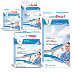 MEDICAZIONE POST OPERATORIA MEDIPRESTERIL IMPERMEABILE 10X15CM 4 PEZZI - latuafarmacia.org