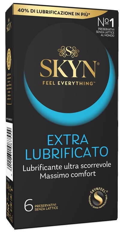 PROFILATTICO SKYN EXTRA LUBRIFICATO 6 PEZZI - latuafarmacia.org