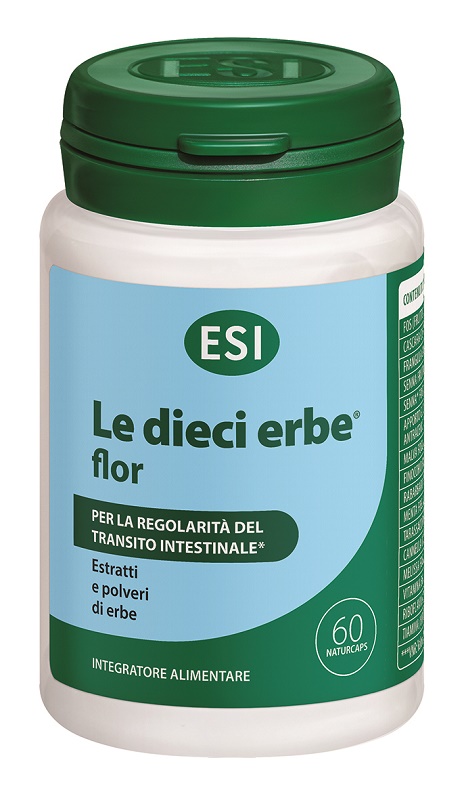 ESI LE DIECI ERBE FLOR 60 CAPSULE - latuafarmacia.org