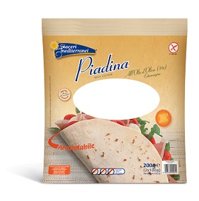 PIACERI MEDITERRANEI PIADINA OLIO D'OLIVA 200 GRAMMI - latuafarmacia.org