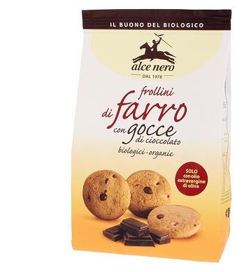 FROLLINO DI FARRO CON GOCCE CIOCCOLATO BIO 300 G - latuafarmacia.org