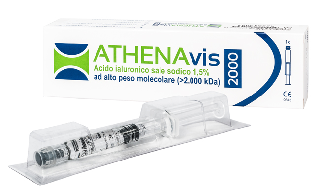 SIRINGA INTRA-ARTICOLARE ATHENAVIS 2000 ACIDO IALURONICO 1,5% 30MG 2 ML - latuafarmacia.org