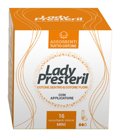LADY PRESTERIL ASSORBENTI INTERNI MINI 16 PEZZI - latuafarmacia.org