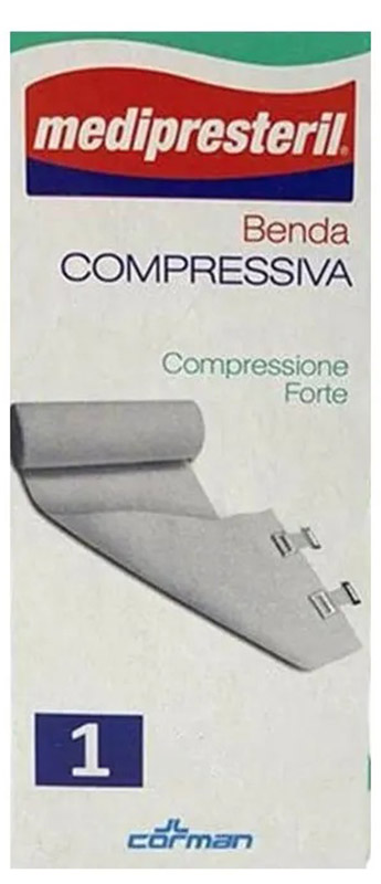 BENDA MEDIPRESTERIL COMPRESSIONE FORTE M4,5X10CM TESI - latuafarmacia.org