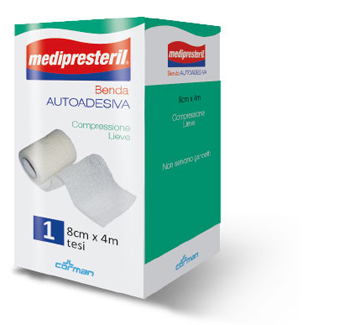 BENDA ADESIVA MEDIPRESTERIL 8X400 CM - latuafarmacia.org
