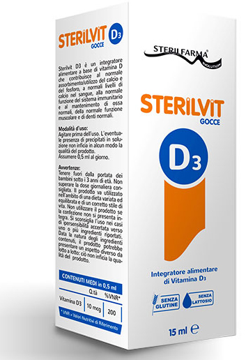 STERILVIT D3 GOCCE 15 ML - latuafarmacia.org