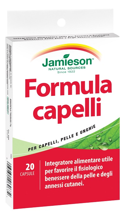JAMIESON FORMULA CAPELLI 20 PERLE - latuafarmacia.org