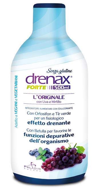 DRENAX FORTE L'ORIGINALE CON UVA E MIRTILLO 500 ML - latuafarmacia.org