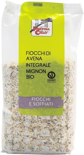FIOCCHI DI AVENA INTEGRALE MIGNON BIO 500 G - latuafarmacia.org