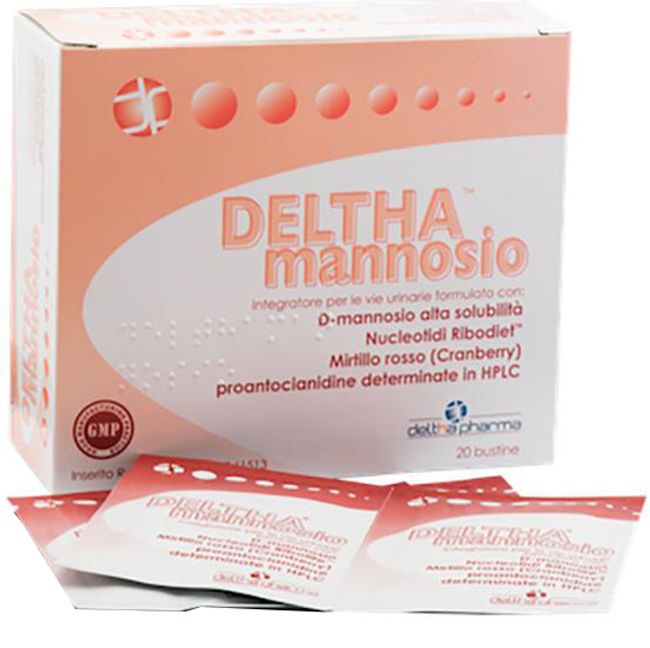 DELTHA MANNOSIO 20 BUSTINE 60 G - latuafarmacia.org