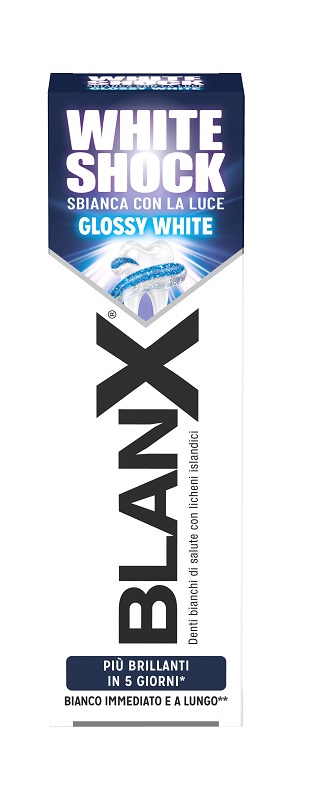 BLANX WHITE SHOCK SBIANCANTE DENTI 75 ML - latuafarmacia.org