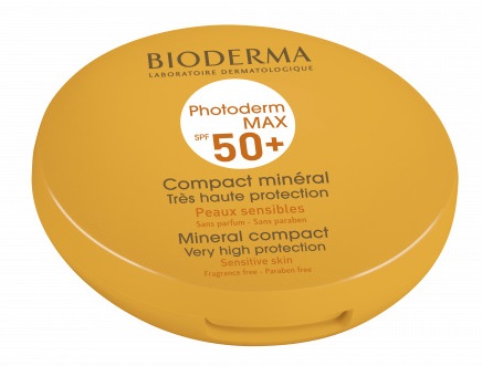 PHOTODERM MAX COMPACT SPF 50+ CREMA SOLARE MINERALE COMPATTA NUANCE CHIARA 10 G - latuafarmacia.org