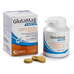 MANGIME COMPLEMENTARE PER CANI GLUTAMAX FORTE BARATTOLO 40 COMPRESSE - latuafarmacia.org