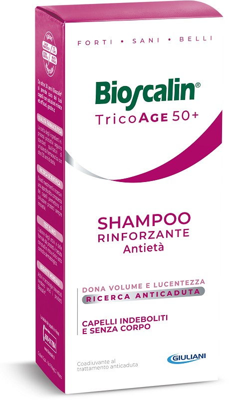 BIOSCALIN TRICOAGE SHAMPOO RINFORZANTE ANTIETA' 200 ML - latuafarmacia.org