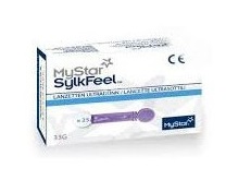 LANCETTE PUNGIDITO MYSTAR SYLKFEEL LANCETS 33 GAUGE 25 PEZZI - latuafarmacia.org