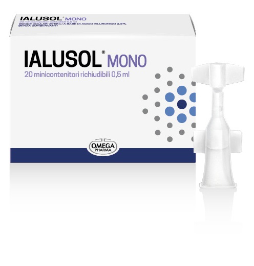 IALUSOL MONO GOCCE OCULARI 20 FLACONCINI 0,5 ML - latuafarmacia.org