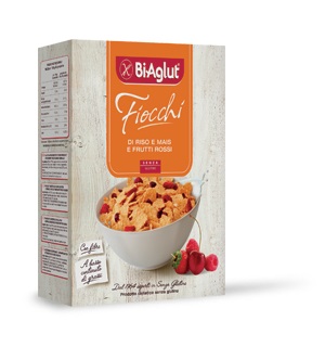 BIAGLUT CEREALI PRIMA COLAZIONE AI FRUTTI ROSSI 275 G - latuafarmacia.org