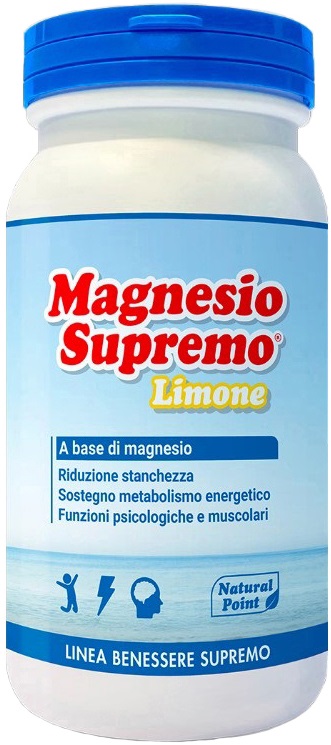 MAGNESIO SUPREMO LIMONE POLVERE 150 G - latuafarmacia.org