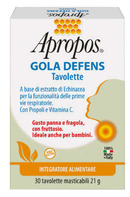 APROPOS GOLA DEFENS 30 TAVOLETTE - latuafarmacia.org