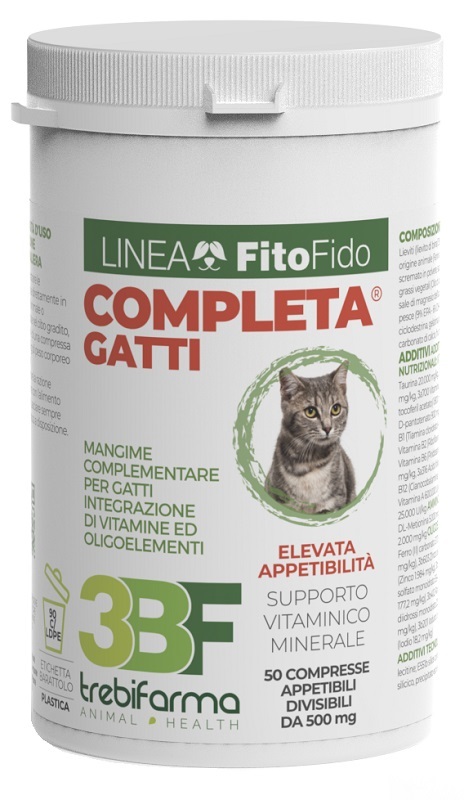 COMPLETA GATTI 50 COMPRESSE BARATTOLO 25 G - latuafarmacia.org