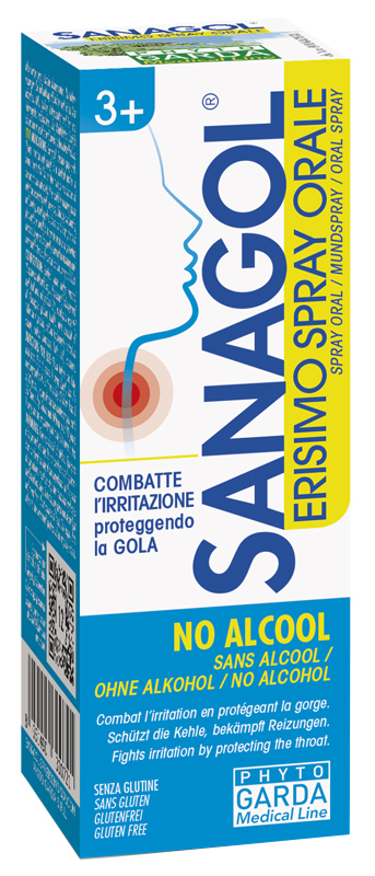 SANAGOL SPRAY ERISIMO SENZA ALCOOL 20 ML - latuafarmacia.org