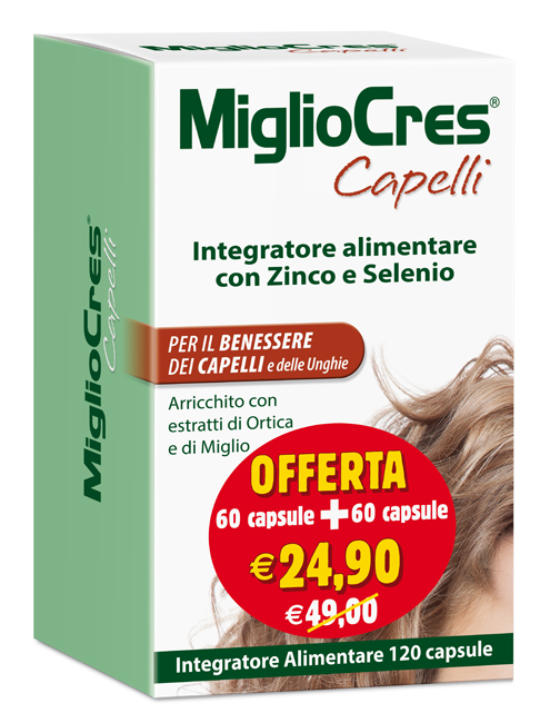 MIGLIOCRES 60+60 CAPSULE 60 G PROMOZIONE - latuafarmacia.org